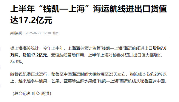 外贸ERP如何解锁“钱凯—上海”航线提速效益？生鲜进口新思路1.jpg