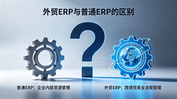 选外贸ERP还是通用ERP？从单证、报关到汇率，一文看懂5大核心差异1.jpg